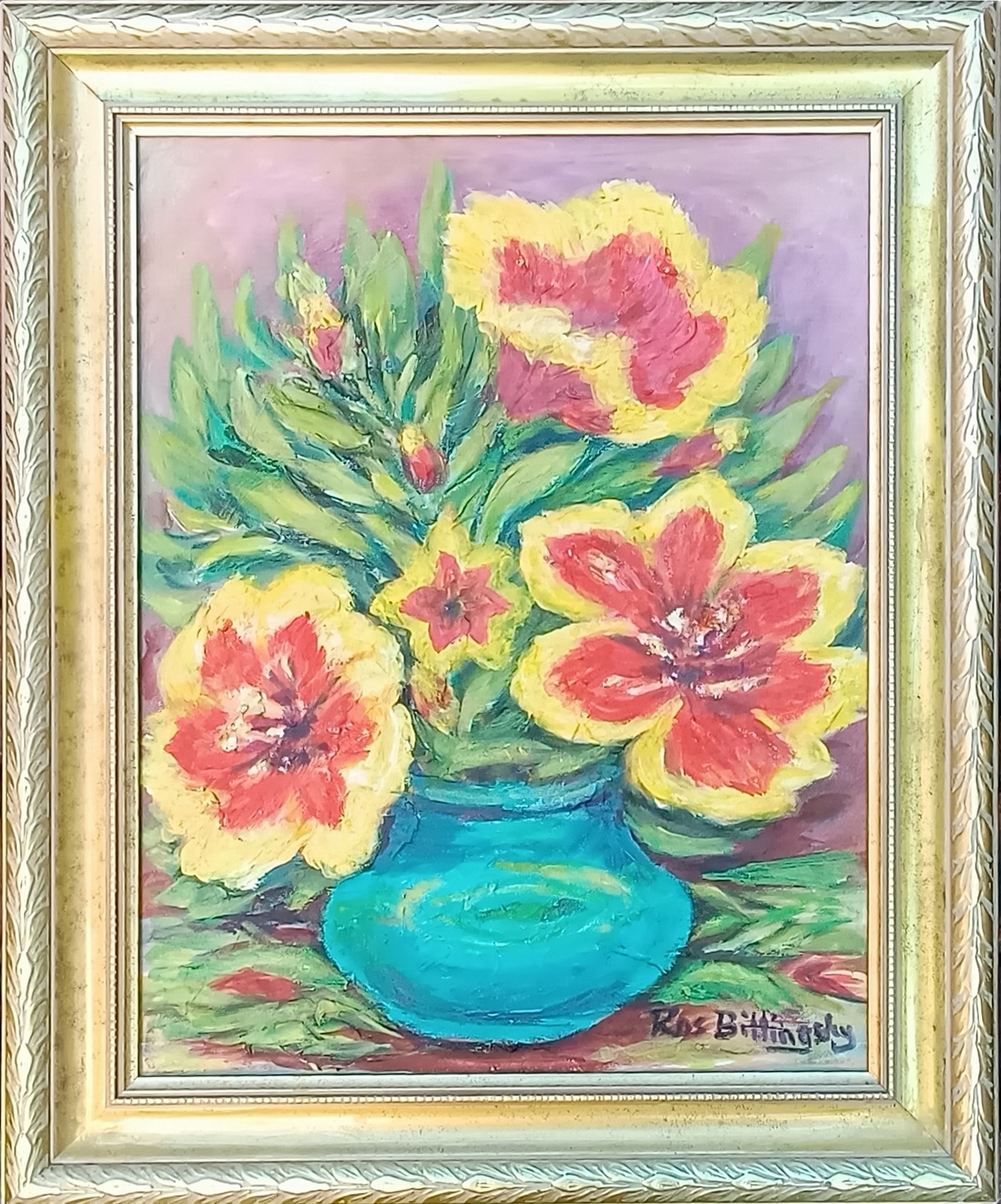 Blue vase